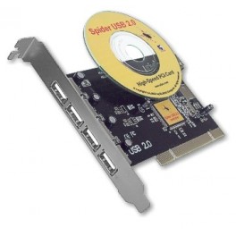  SpiderII USB 2.0 Tarjeta PCI para la Mediator