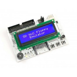 SD Floppy Emulator LCD-display  DeepBlueREV C