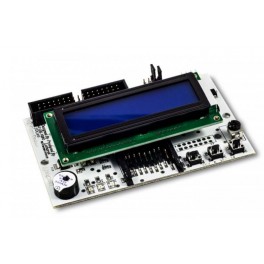 SD Floppy Emulator LCD-display REV C