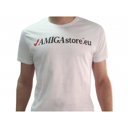 Camiseta AMIGAstore blanca