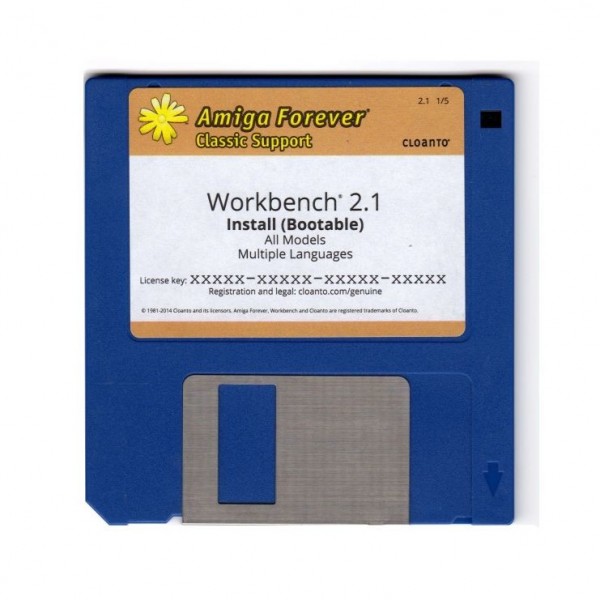 thumbnail image 2 of Amiga 600 & 1200 Workbench 3.1 System On 4GB CF Card + Adapter - Hard Drive Replacement Kit 2 of 14