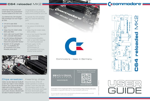 Commodore 64R MK2 User Guide 01