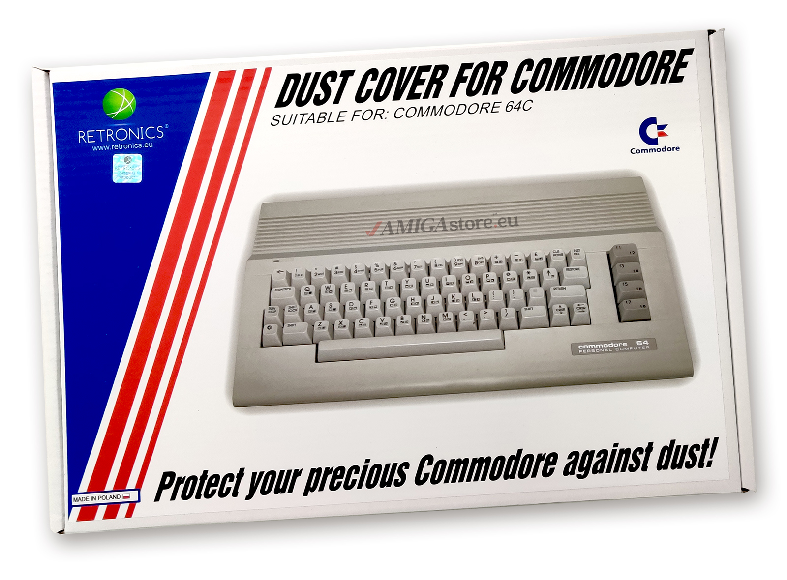 Dust Cover for Commodore C64C